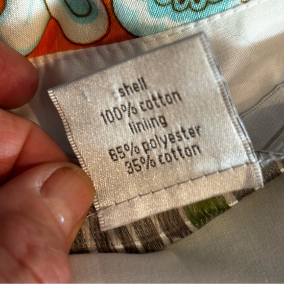 Lesley Evers Floral Wrap Surplice V neck dress size L - Picture 7 of 9